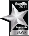 Windows IT Pro Community Choice Silver Award of 2011, received by Netwrix Service Monitor as Best Systems Monitoring Product.