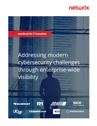 Addressing Modern Cybersecurity Challenges through Enterprise-Wide Visibility