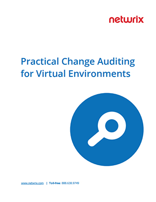 Practical Change Auditing for Virtual Environments