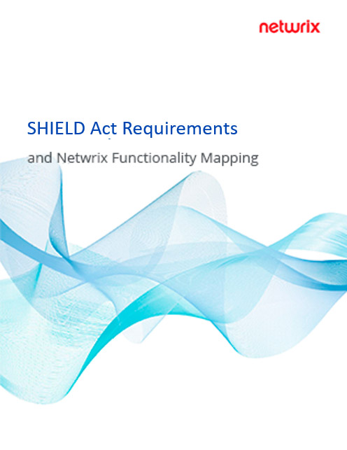 SHIELD Act Requirements and Netwrix Functionality Mapping