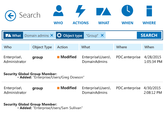 Utilize Active Directory audit software for automated reporting
