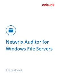 Netwrix Auditor for Active Directory