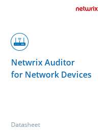 Netwrix Auditor for Network Devices