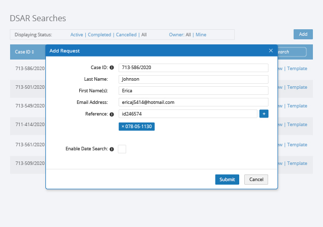 Satisfy data subject access requests (DSARs) with less cost