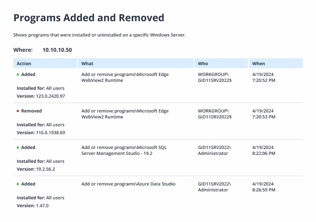 How to Detect Software Installations on Windows Server image 2