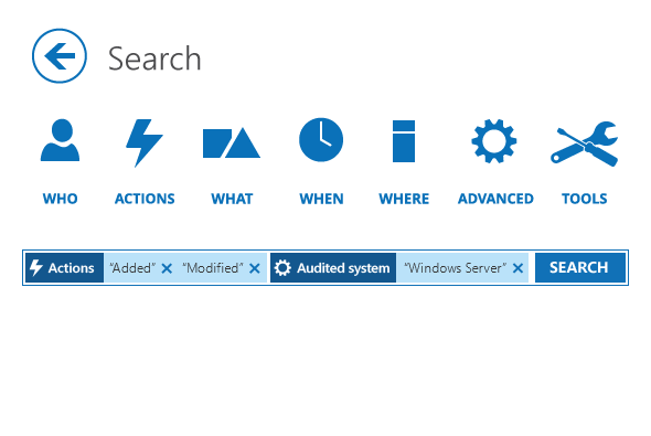 Look into security issues in Windows servers with Interactive Search