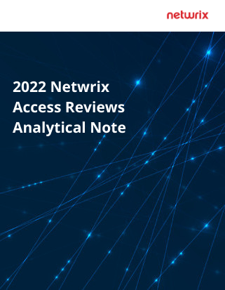 2022 Access Reviews Analytical Note