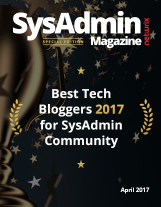 Best Tech Bloggers 2017 for SysAdmin Community