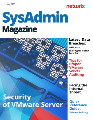Security of VMware Server