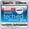 Windows IT Pro Best Of TechEd Award of 2010