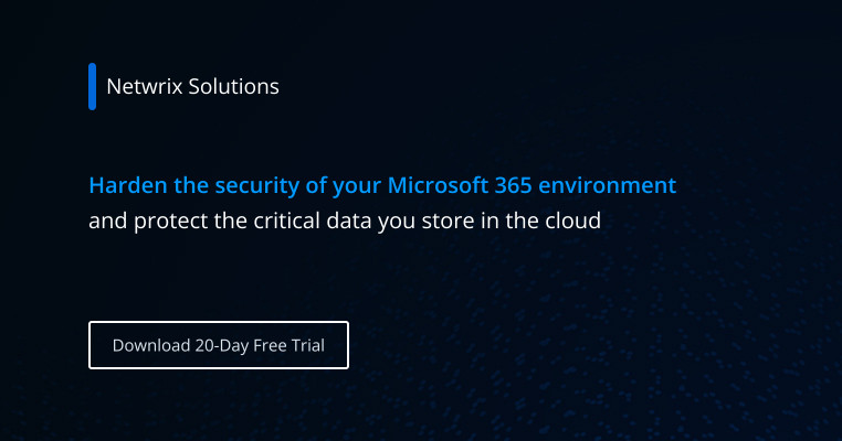Harden the security of your Microsoft 365 environment and protect the critical data you store in the cloud
