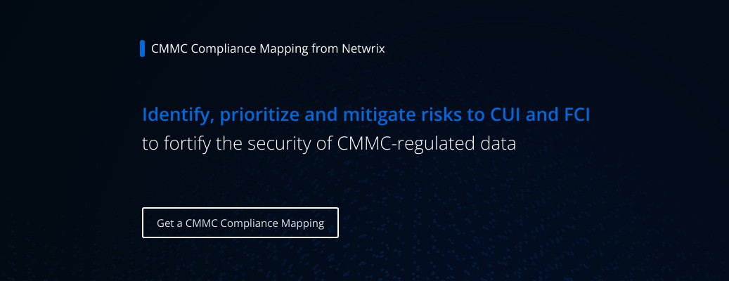 CMMC 2.0 Compliance Starter Checklist - banner image