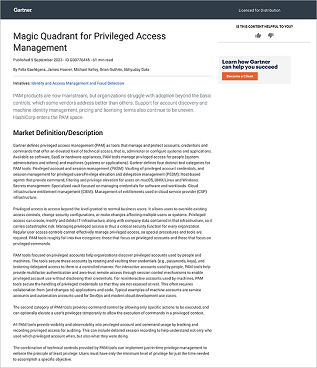 Netwrix Named a Visionary in the 2023 Gartner® Magic Quadrant™ for Privileged Access Management