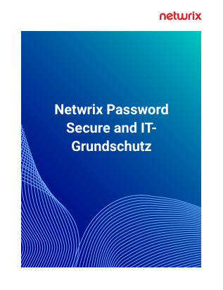 Netwrix Password Secure and IT-Grundschutz