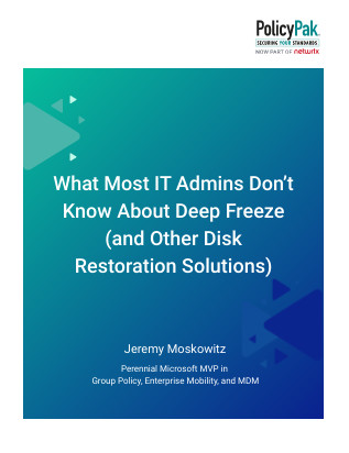 What Most IT Admins Don’t Know About Deep Freeze (and Other Disk Restoration Solutions)