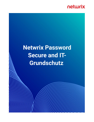 Netwrix Password Secure und IT-Grundschutz