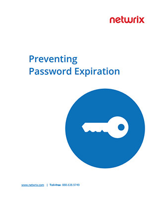 Preventing Password Expiration