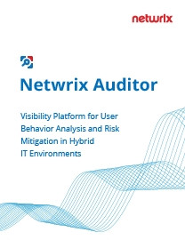 Change Auditing with Netwrix Auditor