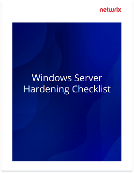 Windows Server Hardening Checklist
