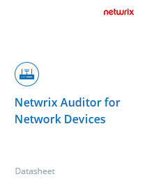 Netwrix Auditor for Netzwerkgeräte