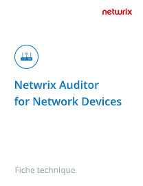Netwrix Auditor for Network Devices