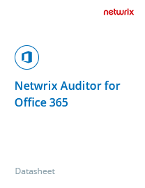 Netwrix Auditor for SharePoint ed Exchange