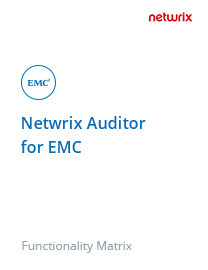 Netwrix Auditor for Dell Data Storage