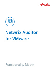 Netwrix Auditor for VMware