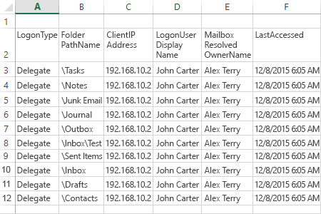 Exchange Management Shell for monitoring who accessed a shared mailbox