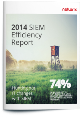 2014 SIEM Efficiency Report