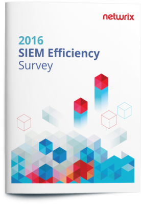 2016 SIEM Efficiency Survey Report