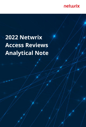 2022 Access Reviews Analytical Note