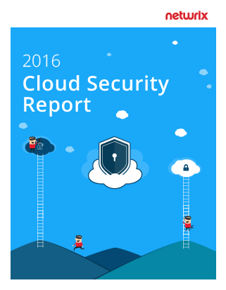 2016 Netwrix Cloud Security Report