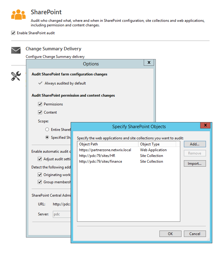 Netwrix Auditor for SharePoint: Screenshots