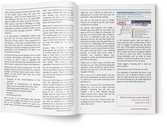 Security of VMware Server